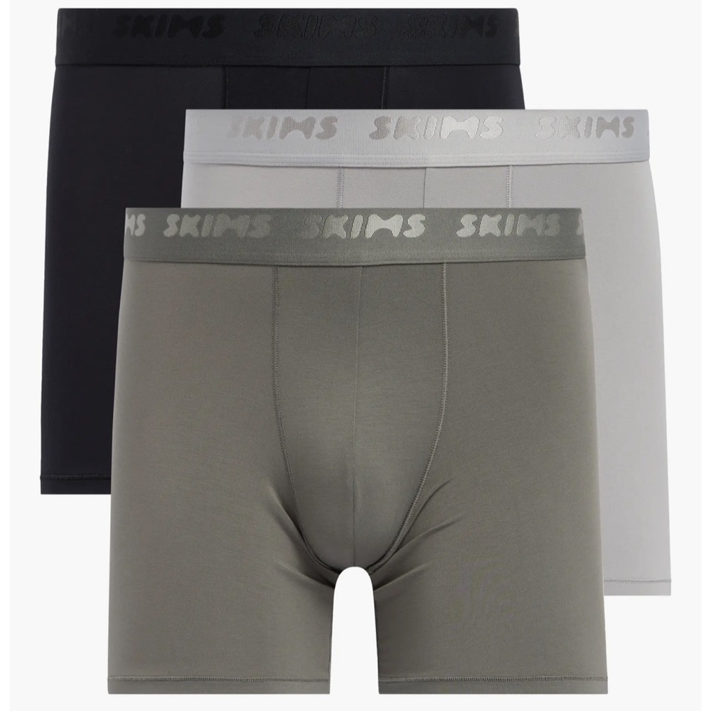 3-Pack 5-Inch Stretch Modal Boxer Briefs - Picture 2 of 9
